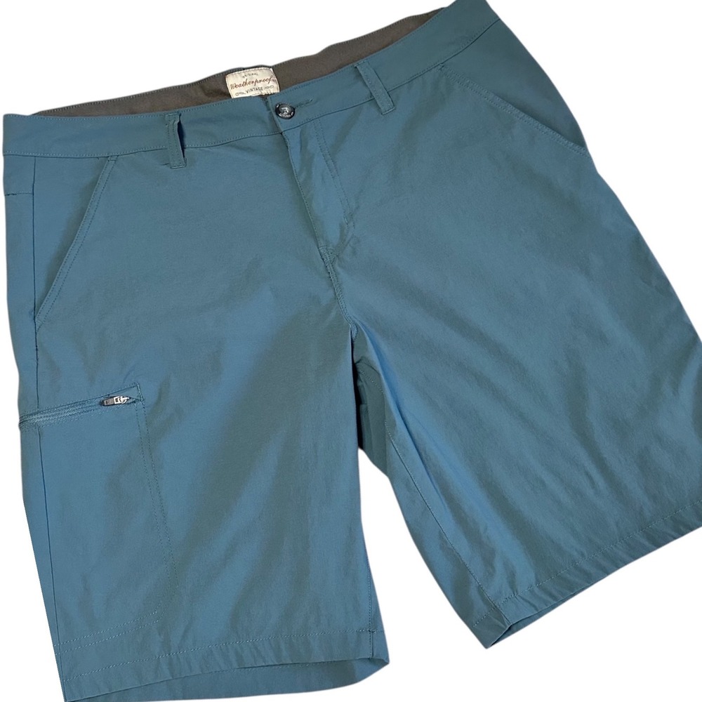 Weatherproof Vintage Shorts Mens 36 Blue Excellent Utility Hiking Cargo Dry